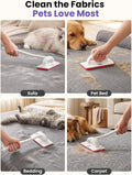 DELOMO Reusable Pet Hair Remover Brush for Furniture, Dog & Cat Fur Remover