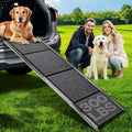 71" x 20" Heavy Duty Dog Ramp for Large Pets – Non-Slip Felt Surface, 300 lbs Capacity, Portable Folding Design for SUVs, Trucks & High Vehicles – Protects Joints with Gentle Slope