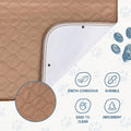 EZwhelp Reusable Dog Pee Pads, Washable Waterproof Mat 60x60 in, 1-Pack
