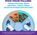 Outward Hound Nina Ottosson Lickin’ Layers 3-in-1 Dog Toy Treat Puzzle, 7"