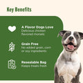 Nutrish Savory Roasters Dog Treats with Chicken, 30 oz. Pouch (Rachael Ray)