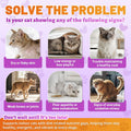 Taurine for Cats Vitamins Treats, 15 in 1 Cat Multivitamin Support Joint, Skin Coat, Digestion, Immunity & Energy, 500 Crunchy & Creamy Chews with Essential Vitamin for Cats All Ages (90-Day Supply)
