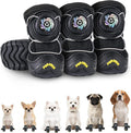 Dog Shoes for Large Small Medium Dogs Knob Breathable Dog Boots & Paw Protectors Non-Slip Dog Shoes for Hot Pavement,Rai