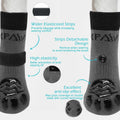 EXPAWLORER Anti-Slip Dog Socks,Dog Boots&Paw Protectors to Prevent Licking,Dog Shoes for Hot/Cold Pavement, Double Sides