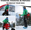 Fido Pro Airlift Original V2 Dog Carrier Sling | Light-Weight Dog Sling Now More Comfortable | for Injured, Sick, or Old Dogs | New Improved Shoulder Padding Now Included | X-Large (70–130 lbs)