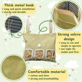 Cute Hanging Rabbit Hay Feeder Bag, Guinea Pig Hay Bag, Bunny Feeders Holder Storage For Small Pets Bunnies Chinchilla H