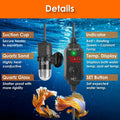 10W 5V/2A USB Super Mini Aquarium Betta Heater LED Digital for up to 1 Gal Tanks