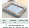 RPGT Cooling Mat for Cats 13" x 18" Pet Cooling Bed for Indoor Cats & Dogs