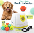 Automatic Dog Ball Launcher - Dog Ball Fetch Machine, Ball Thrower for Dogs, for Small to Medium Sized Dogs, Interactive