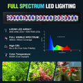 Nano Clip-On LED Aquarium Light, Full Spectrum for 1-5 Gal Small Fish Tank