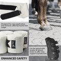 Horse Polo Leg Wraps, Polo Wraps for Horses Set of 4