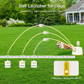HETOO Automatic Dog Ball Launcher, Dog Ball Thrower, Interactive Dog Toys