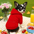 PETCARE Basic Dog Hoodie Sweaters for Small Medium Large Dogs Cats Puppy Clothes Soft Warm Fleece Dog Hoodies Sweatshirt