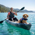 Doglay Dog Life Jacket for Swimming and Boating, Adjustable Puppy Life Vest with Reflective Stripes, Superior Buoyancy P