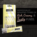 Fussie Cat Premium Tuna w/Shrimp Puree, Lickable Cat Treats, 0.5oz x4