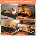 Vivifying Chew Proof Dog Bed, Waterproof Crate Pad, 35" x 22", Small/Medium
