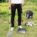 Dog Pooper Scooper, Metal Tray & Spade Set, Tray & Spade, Meduim