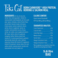 Tiki Cat Born Carnivore Dry Cat Food, Herring & Salmon Meal, 5.6 lb Bag