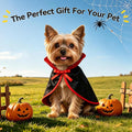 LESYPET Cat Halloween Costume Vampire Cape Pet Halloween Devil Cloak Cosplay for Kitten