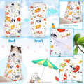 Kacctyen 6 Set Cat Recovery Suit After Surgery Female and Male Cat Kitten Surgery Suit E Collar Alternative Pajama Kitty Clothes for Spay Abdominal Skin Anti Licking(Animal,Medium)