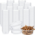 Maxcheck 1000 Pcs 0.5 oz Gecko Feeding Cups Small Gecko Food and Water Cups Reptile Feeding Bowls Plastic Bearded Dragon