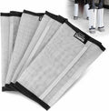 Jeffers Romper Stomper Fly Boots for Horses - Grey, Large – Breathable Mesh Leg Wraps for Insect Protection, Stable Acce