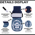 EXPAWLORER Dog Socks to Prevent Licking and Slipping, Summer Dog Shoes for Hot Pavement, Paw Protectors Boots for Hardwo