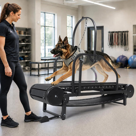 Dog Treadmill for Small Medium Large Dogs, Non Electric Manual Pet Treadmill, Heavy Duty Indoor Running Machine with Foot Brake, 57"/64" Extra Long Track