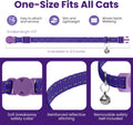 Breakaway Calming Collar Plus - Advanced Feline Pheromone System with Essential Oil Support for Cats – True Breakaway Safety Clasp, Reusable Design, Lasts Up to 60 Days – by Kitty Kompass