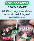 STRELLALAB Advanced Dog Dental Chews & Breath Freshener – Dog Teeth Cleaning Treats, Bad Breath Control, Plaque & Tartar Off, Pet Oral Care, Pro Perio Support, Lab Co Bright Formula – 90 Treats