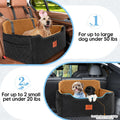 GL GLENSLAVE Dog Car Seat for Medium/Large Dog Under 50 lbs or 2 Small Dogs