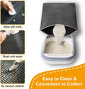 Cat Litter Mats-Extra Large 47''x36'' Litter Trapping Mat for Cat-XXL Litter box Matt for Floor-2 Layer Catcher Rug for Pet kitty Litterbox-Waterproof Urine Proof,Non-Slip