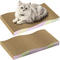 Cat Scratching Board 2-Pack, Reversible Cat Scratcher Pad, Large