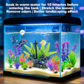 CousDUoBe 16 Pcs Fish Tank Decor Set Shipwreck Decoration Fish Tank Plants