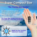 10W 5V/2A USB Super Mini Aquarium Betta Heater LED Digital for up to 1 Gal Tanks