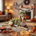 Halloween Large Dog Dinosaur Costume T-Rex Dino Outfit,8XL