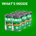 IAMS Proactive Health Ground Wet Dog Food, Chicken, 13 oz, 6 Pack
