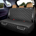 Meginc Dog Car Seat Cover for Back Seat, Waterproof Non-Slip Bench Protector for Dogs, Durable 600D Scratch Proof Seat Cover for Hair, Mud & Scratches, Travel and Daily Use in Compact Cars Small SUVs