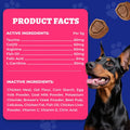 Wellix 260g Cardio Taurine for Dogs - Heart Supplements for Dog Chews with CoQ10,Fish Oil,L-Carnitine - Senior Heart Health and Cardiovascular & Antioxidant Support