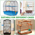 50x50 Inch Large Bird Cage Mat,Under Pet Cage Mat for Bird Cages, Dog Crate Mat Liner, Waterproof Felt Liner with Non-Slip Backing for Kennel Training, Floor Protector and Reptile Aquariums