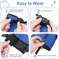 PETTOM Bunny Rabbit Harness with Stretchy Leash Cute Adjustable Buckle Breathable Mesh Vest for Kitten Small Pets Walkin