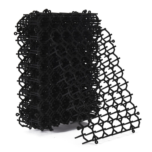 Homarden Cat Repellent Mat – Indoor/Outdoor Scat Mat to Keep Cats Away from Plants, Furniture & Garden – Black Mat with Spikes for Humane Deterrent – Pet-Safe, Flexible Design