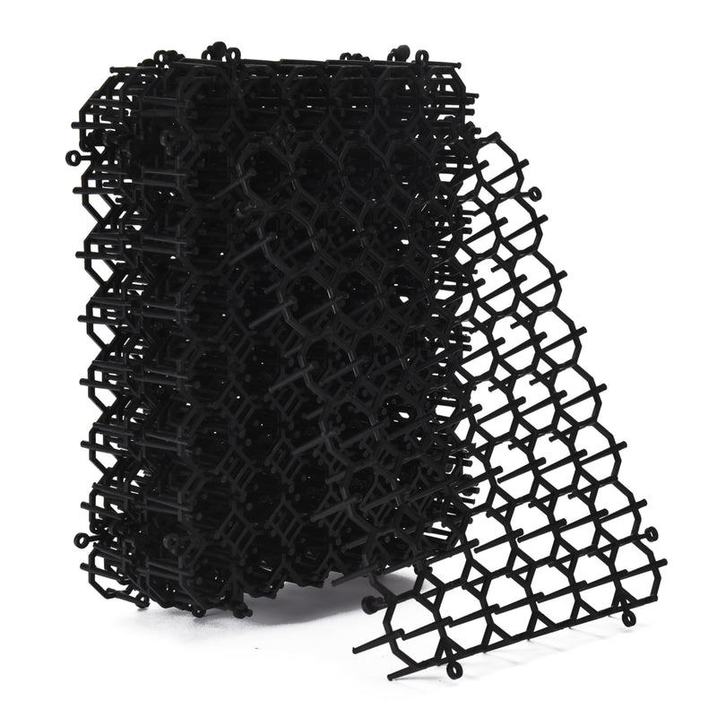 Homarden Cat Repellent Mat – Indoor/Outdoor Scat Mat to Keep Cats Away from Plants, Furniture & Garden – Black Mat with Spikes for Humane Deterrent – Pet-Safe, Flexible Design
