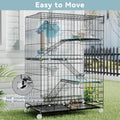 STILLCOVE 4-Tier Cat Cage Indoor, with Cushions & Hammock & Scratching Post