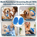 6PCS Grooming & Bath Supplies for Dogs, Cats | Dog Washing Gloves | Dog Bath Brush | Dog Shower Brush | Pet Grooming Glo
