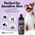 Fluff Off! by Girl With The Dogs, Natural Deshedding Dog & Cat Shampoo, 16 Oz, Made in USA, 8 Wks+