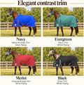 T TEKE Deluxe 1200D Horse Turnout Blanket, 200g Fill