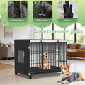 COSHNIBI Dog Crate Cover, Waterproof & Windproof 42-Inch Dog Cage Cover with Plush Lining,Suitable for Small Metal Dog C