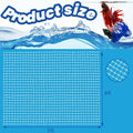 Clear Mesh Netting, Aquarium Lid, Fish Net for Fish Tank Cover, Fish Tank Lid, Plastic Mesh Screen for Aquarium Net, Aqu