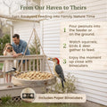 Forest Haven Premium Raw Peanuts for Squirrels – 10LB Bulk Squirrel Food – Unsalted Peanuts in Shell for Birds, Deer & Wildlife – Bonus Binoculars Included - USA Grown